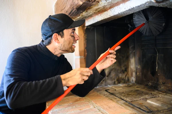 Professional chimney sweep in Towson